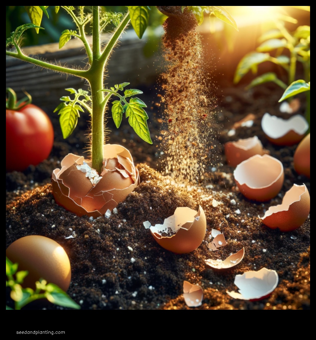 do eggshells help tomato plants