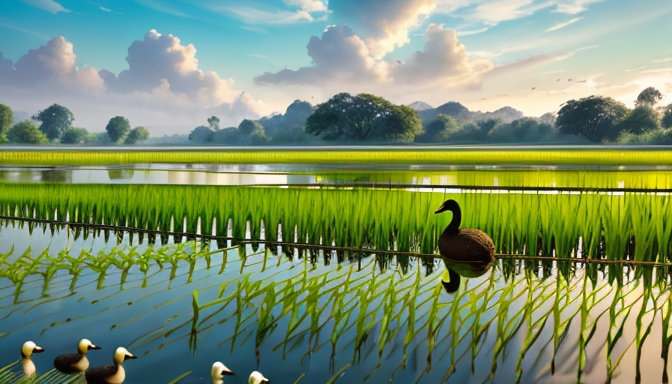 Benefits of Planting Rice for Ducks