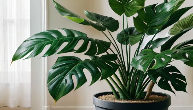 Enhancing Your Monstera's Beauty with Staking