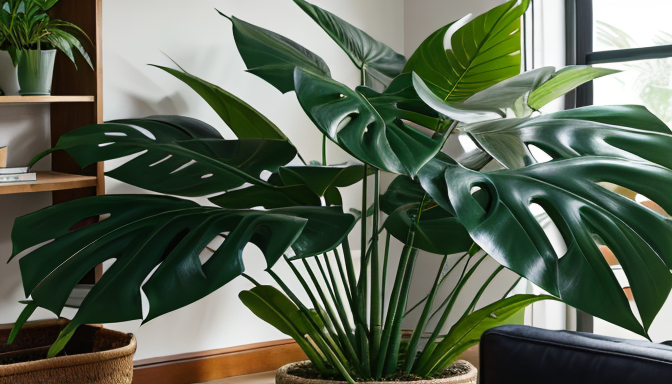 How to Install Stakes for Monstera Plants